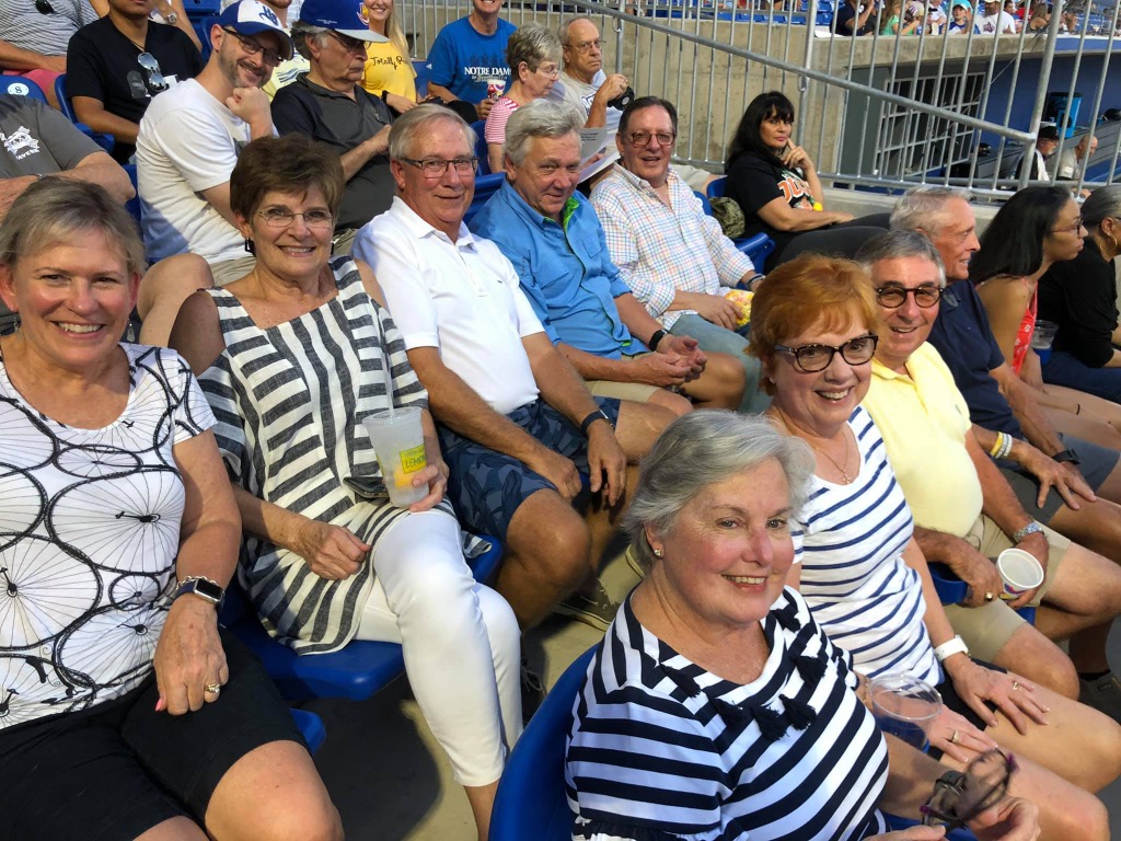 A few classmates at the Rockers Game
